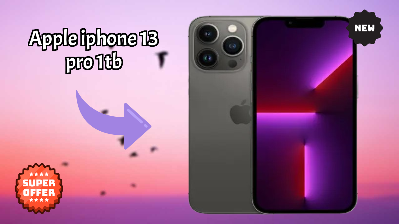 Apple IPhone 13 Pro 1TB 2026: Camera 12 MP + 12 MP + 12 MP Rear Camera And LongLife Bettry