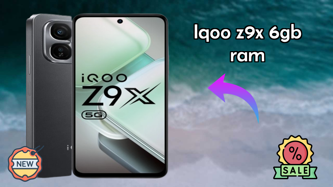 IQOO Z9x 6GB RAM Performance: 6 GB RAM Gaming Test