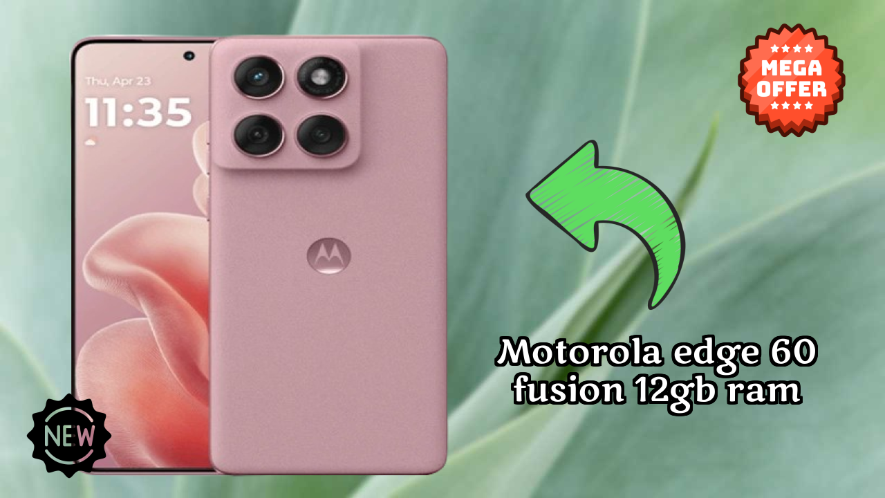 Motorola Edge 60 Fusion 12GB RAM 2026 Market Position Breakdown
