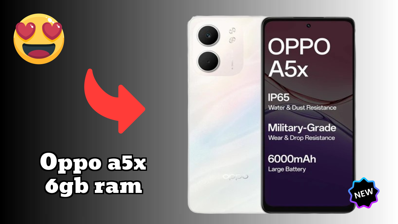 OPPO A5x 6GB RAM 2026 Camera, Battery & Display Breakdown