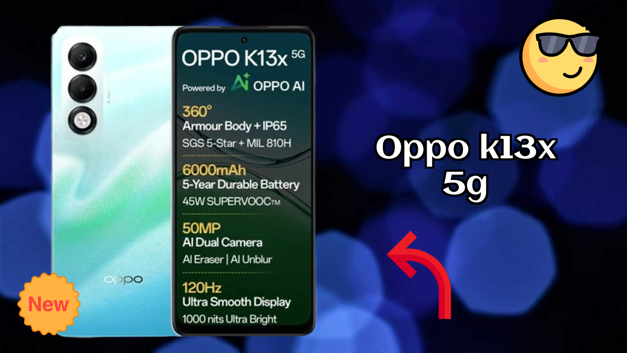 OPPO K13x 5G at ₹10,897 - Everything About This Phone