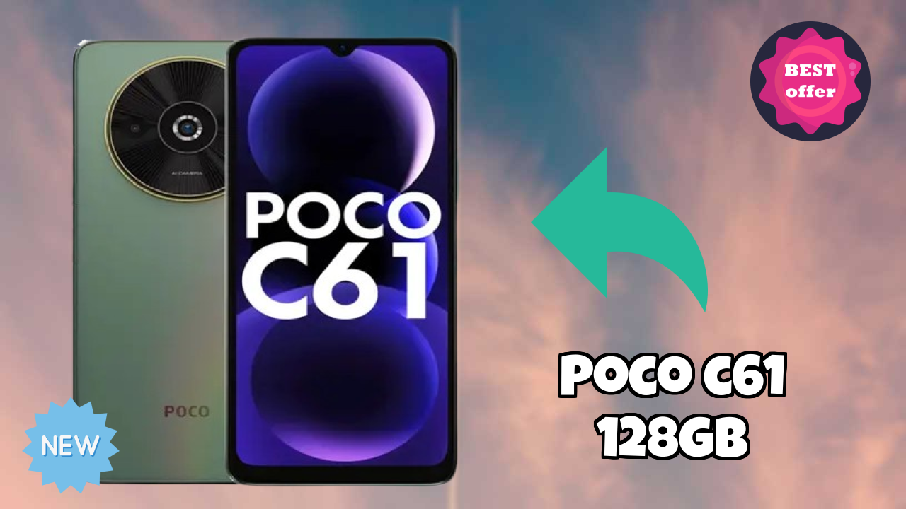 POCO C61 128GB Camera Quality: 8 MP + 2 MP Rear Camera Photo Test