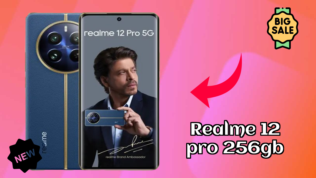Realme 12 Pro 256GB 2026: Camera, Bettry and Ram Amazing Perfomance