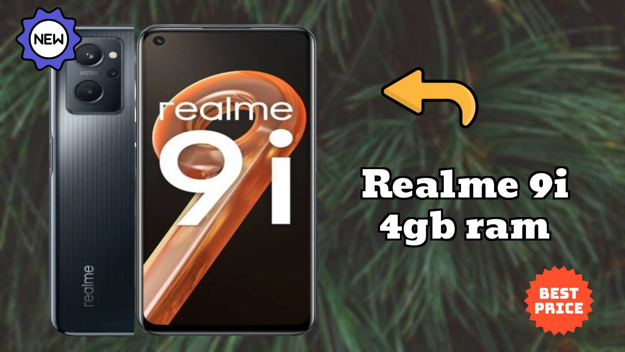 Realme 9i 4GB RAM Price Alert: Dropped to ₹9,490 Today!