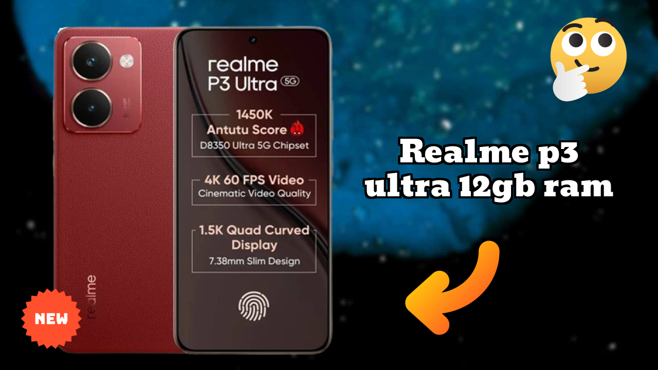 Realme P3 Ultra 12GB RAM Performance: 12 GB RAM Gaming Tested