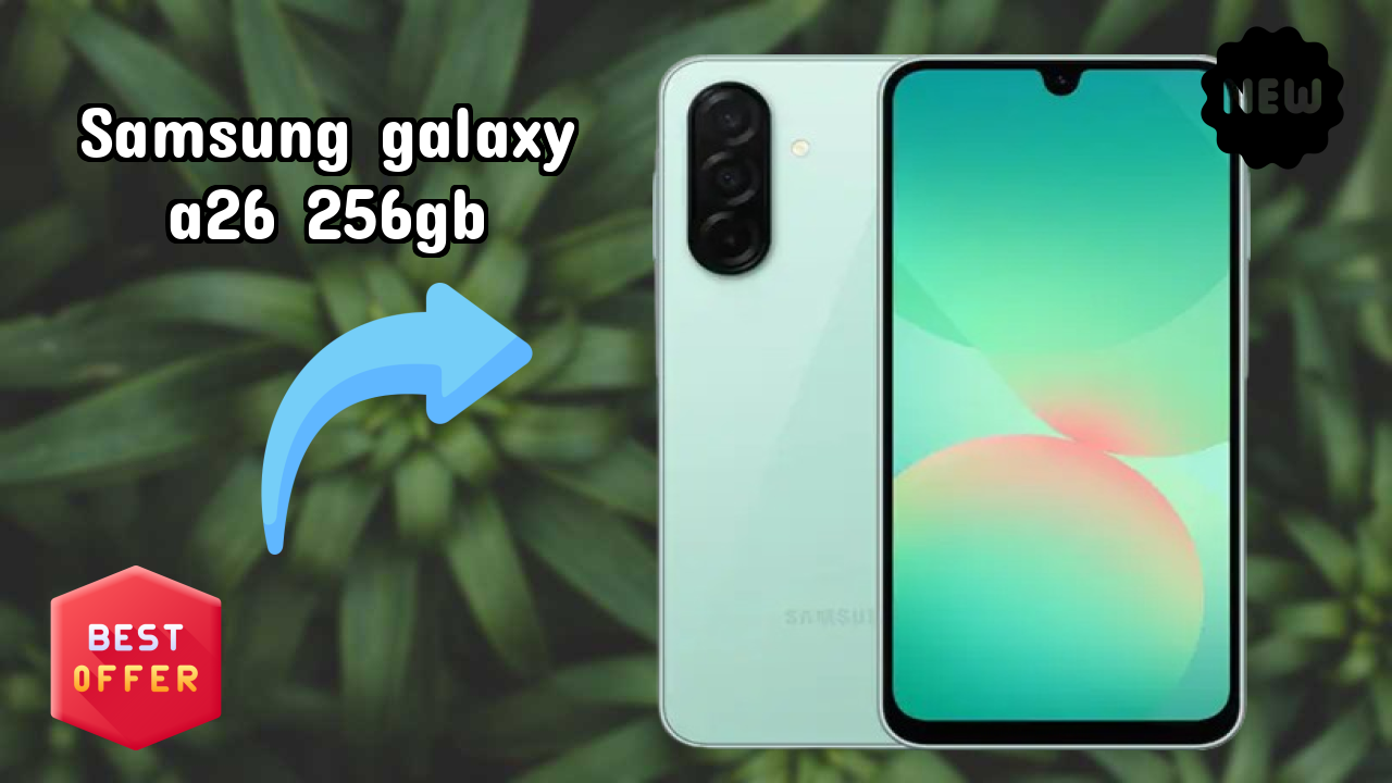 Samsung Galaxy A26 256GB Price Drop: Available at Just ₹26,999