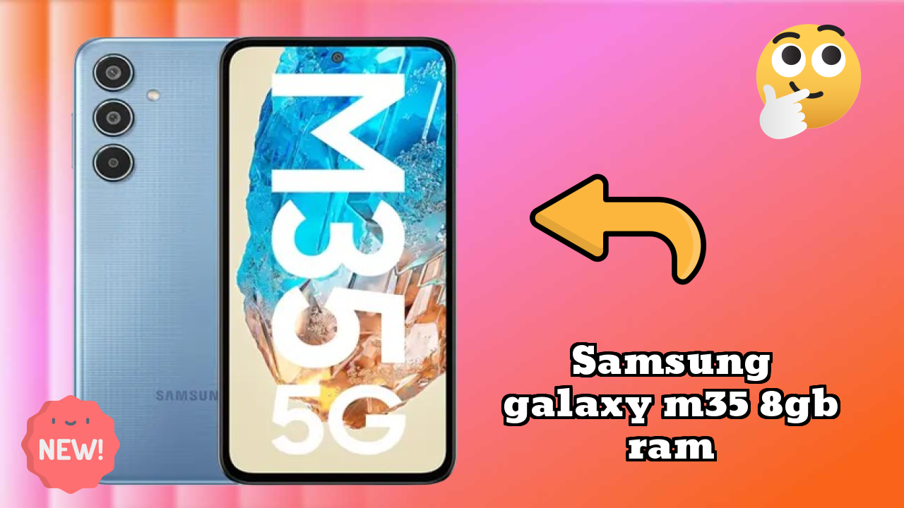 Samsung Galaxy M35 8GB RAM Display Technology: 6.6 Inches (16.76 Cm) Screen
