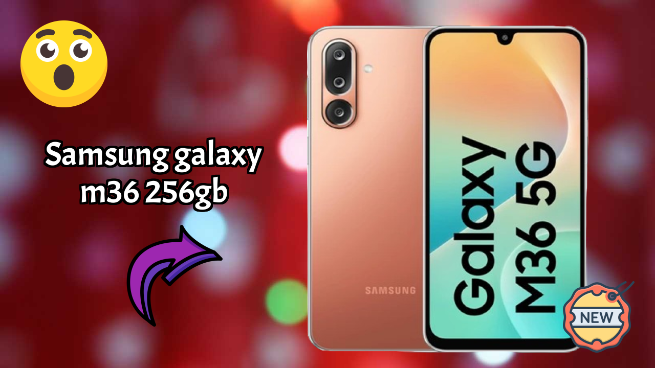 Samsung Galaxy M36 256GB Display Size: 6.7 Inches (17.02 Cm) Screen Test