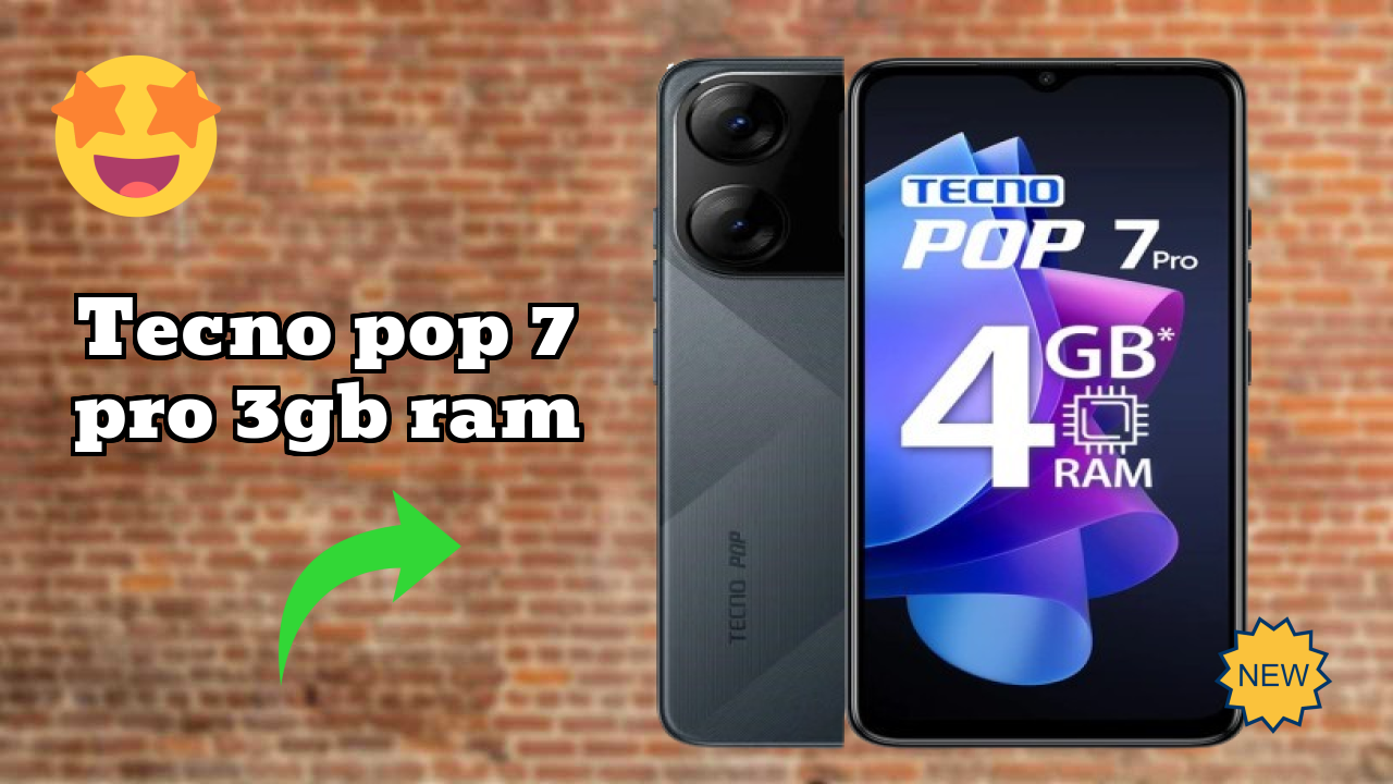 Tecno Pop 7 Pro 3GB RAM at ₹7,990 - Best Features Explained