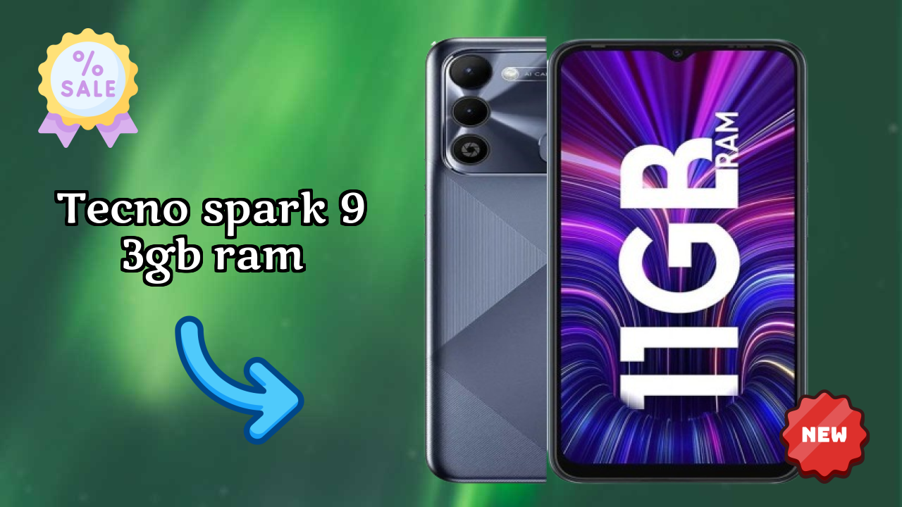 Is Tecno Spark 9 3GB RAM Worth ₹7,199? Complete Honest Review