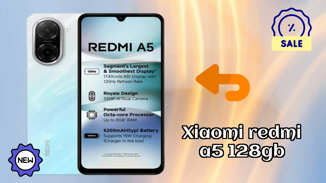 Xiaomi Redmi A5 128GB at ₹7,099 - Best Features Explained